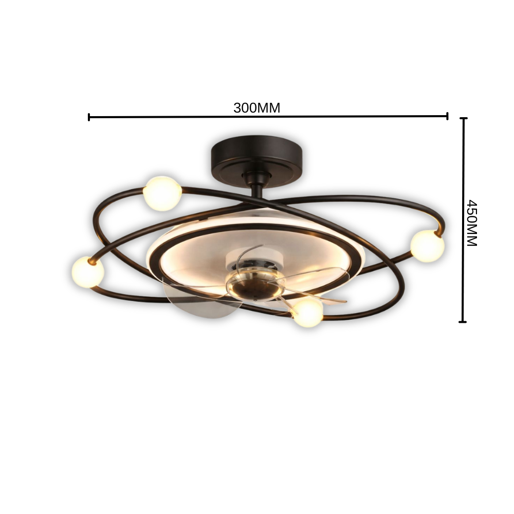 Whitehouse Lighting And Electrical WHL&E BQ-FL656 White And Yellow Fan Light  Whitehouse Lighting And Electrical