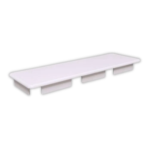 WHL&E 100x40 White End Cap