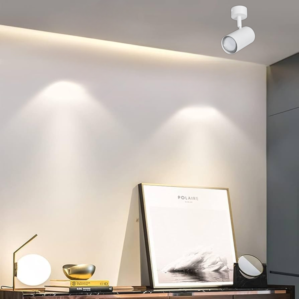 Whitehouse Lighting And Electrical Brightstar S177/1 MATT White Spotlight  Brightstar