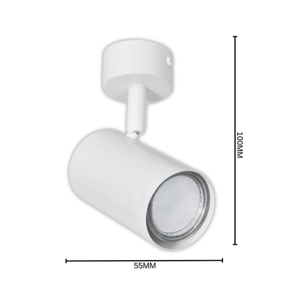 Whitehouse Lighting And Electrical Brightstar S177/1 MATT White Spotlight  Brightstar