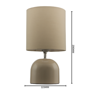 Brightstar TL202 Beige Table Lamp