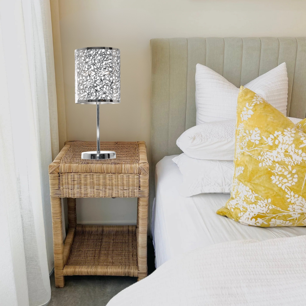 Whitehouse Lighting And Electrical Brightstar TL400 Chrome Table Lamp  Brightstar