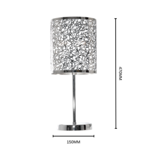 Brightstar TL400 Chrome Table Lamp