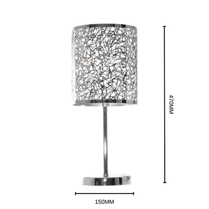 Whitehouse Lighting And Electrical Brightstar TL400 Chrome Table Lamp  Brightstar