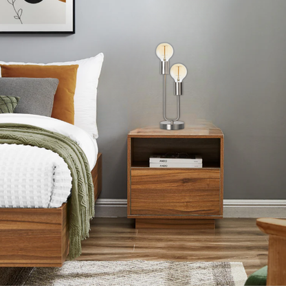 Whitehouse Lighting And Electrical Brightstar TL651 Satin Table Lamp  Brightstar