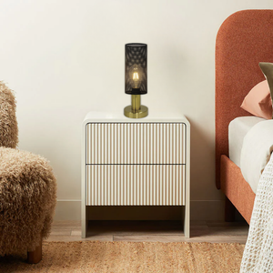 Brightstar TL704 Black And Gold Table Lamp
