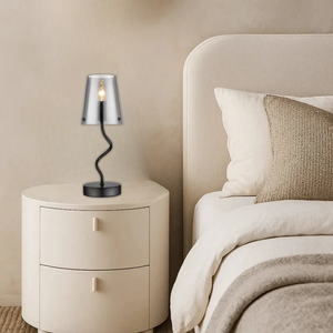 Brightstar TL823 Matt Black Table Lamp
