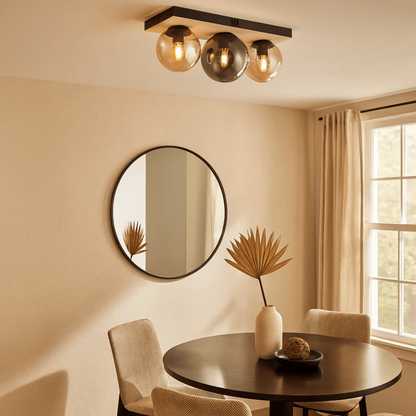 Whitehouse Lighting And Electrical Brightstar CF517 Black And Amber  Brightstar