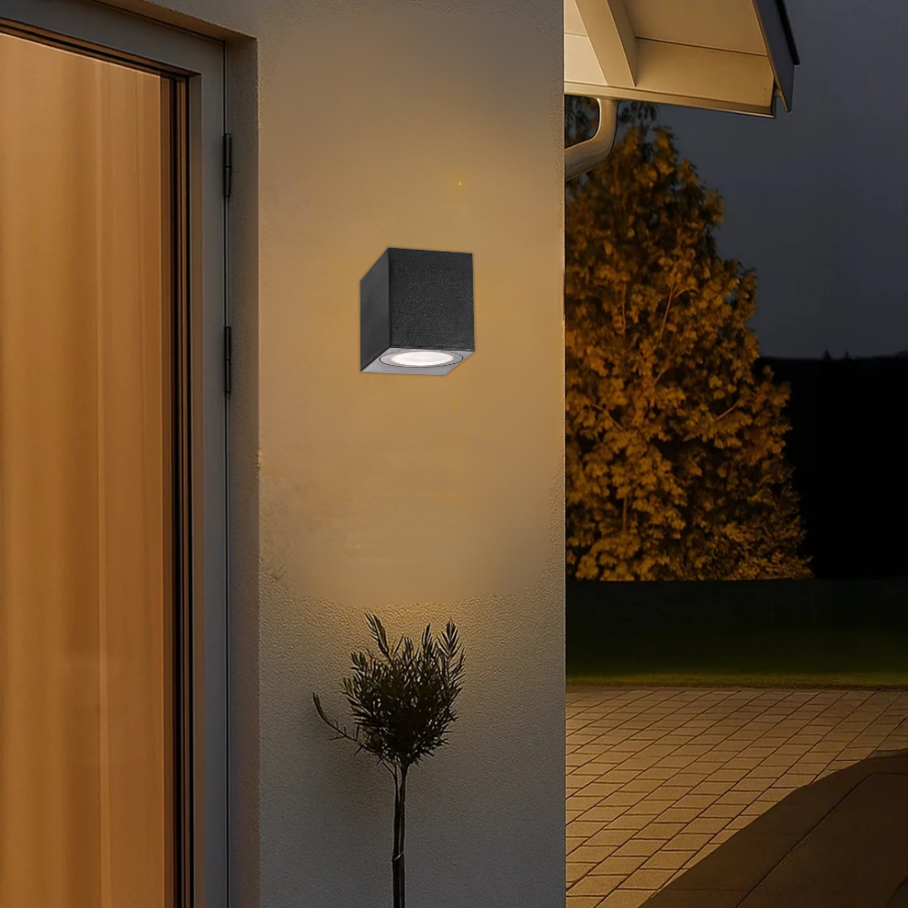 Whitehouse Lighting And Electrical Brightstar L367 Matt Black Outdoor Light  Brightstar