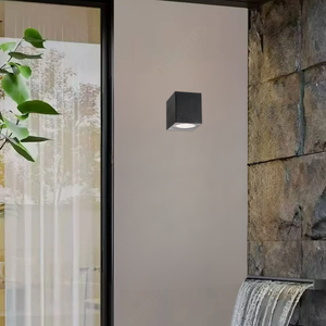 Brightstar L367 Outdoor Matt Black Wall Light