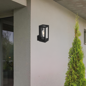 Brightstar L369 Outdoor Matt Black Wall Light