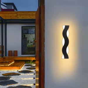 Brightstar L550 Outdoor Black Wall Light