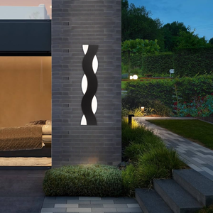 Brightstar L550 Outdoor Black Wall Light