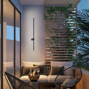Brightstar L551 Outdoor Black Wall Light