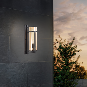 Brightstar L585 Outdoor Black Wall Light