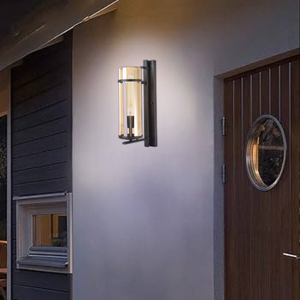 Brightstar L585 Outdoor Black Wall Light