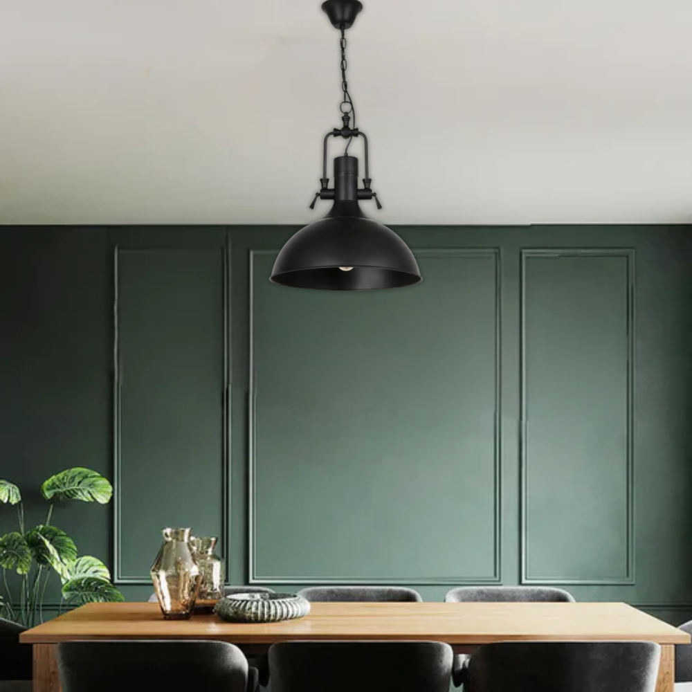 Whitehouse Lighting And Electrical Brightstar Pen241/1 Black Pendant Light  Brightstar