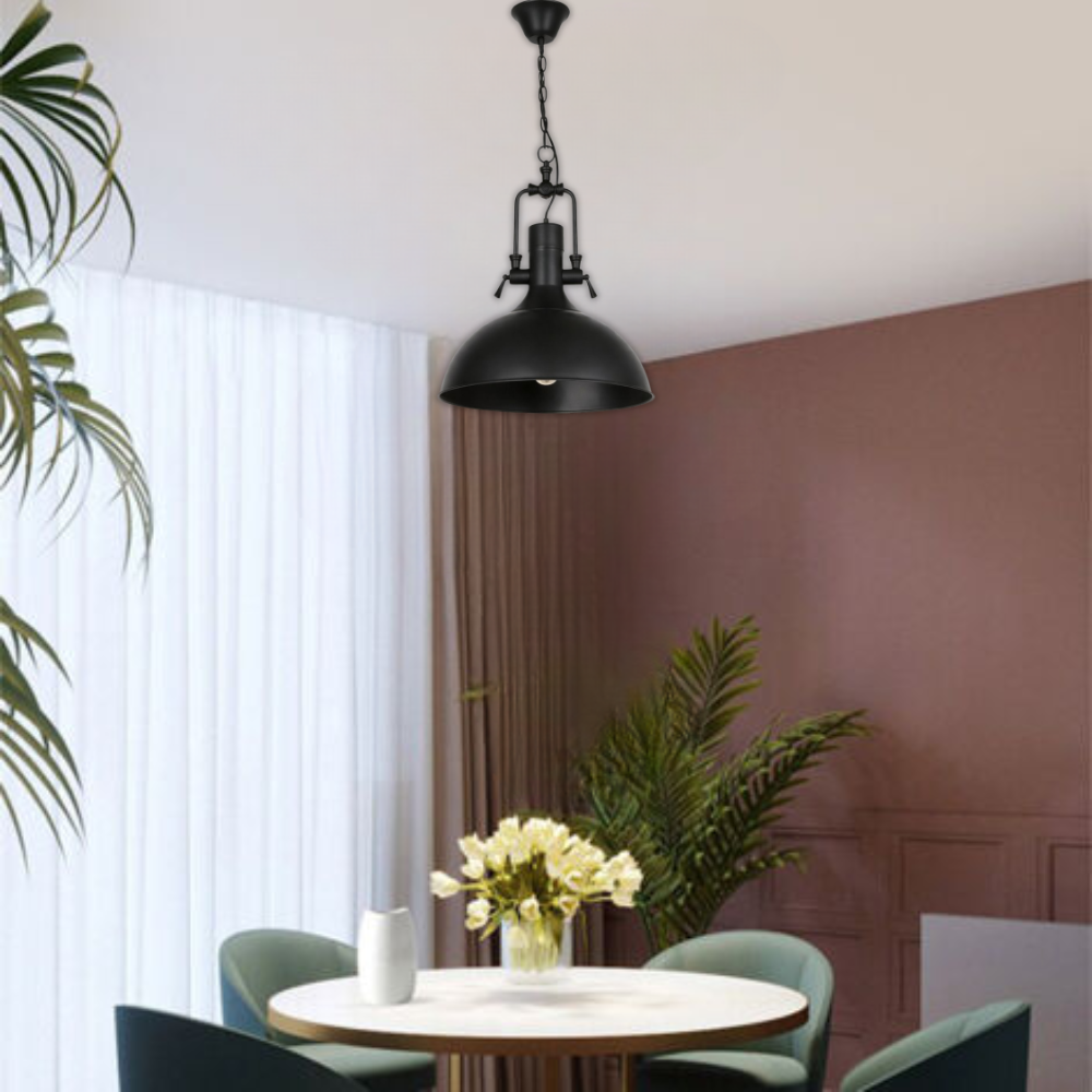 Whitehouse Lighting And Electrical Brightstar Pen241/1 Black Pendant Light  Brightstar