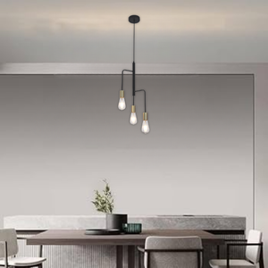 Brightstar PEN563/3 Black Pendant Light
