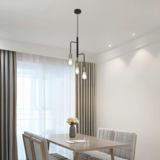 Whitehouse Lighting And Electrical Brightstar PEN563/3 Black Pendant Light  Brightstar
