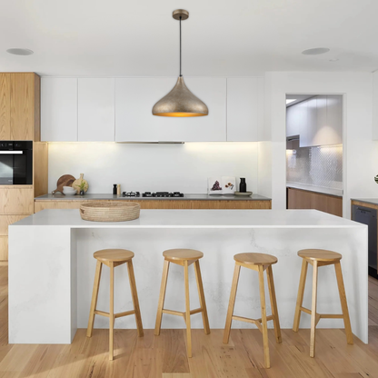 Whitehouse Lighting And Electrical Brightstar PEN886 Champaign Ruf Pendant Light  Brightstar