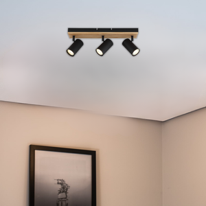 Brightstar S423/3 Wood Spotlight