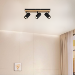 Brightstar S423/3 Wood Spotlight