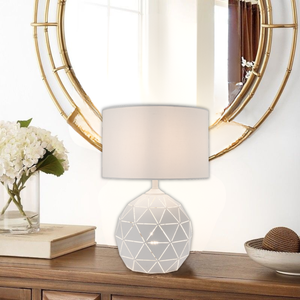 Brightstar TL100 White Table Lamp