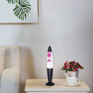 Brightstar TL111 Table Pink And Clear Lava Lamp