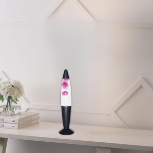 Brightstar TL111 Table Pink And Clear Lava Lamp