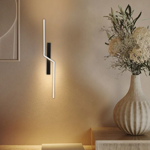 Brightstar WB410 Black With White Wall Light