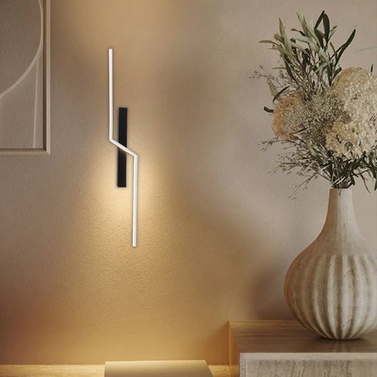 Whitehouse Lighting And Electrical Brightstar WB410 Black With White Wall Light  Brightstar