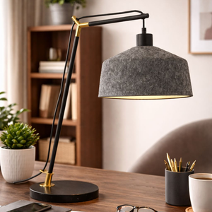 Brightstar TL841 Black Table Lamp