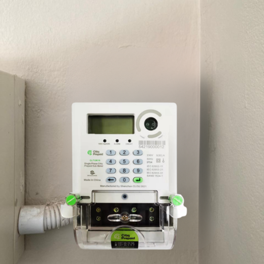 Whitehouse Lighting And Electrical Citiq Single Phase Pre-Paid Meter- 5 Pack  Citiq