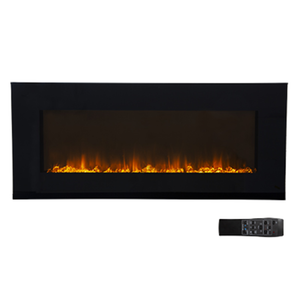 Radiant RHE6 1800W Flat Glass Diamond Electric Fireplace Heater