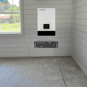 Luxpower SNA5000 5kVA Shoto 48V 5.12kWh Lithium Inverter Battery Combo