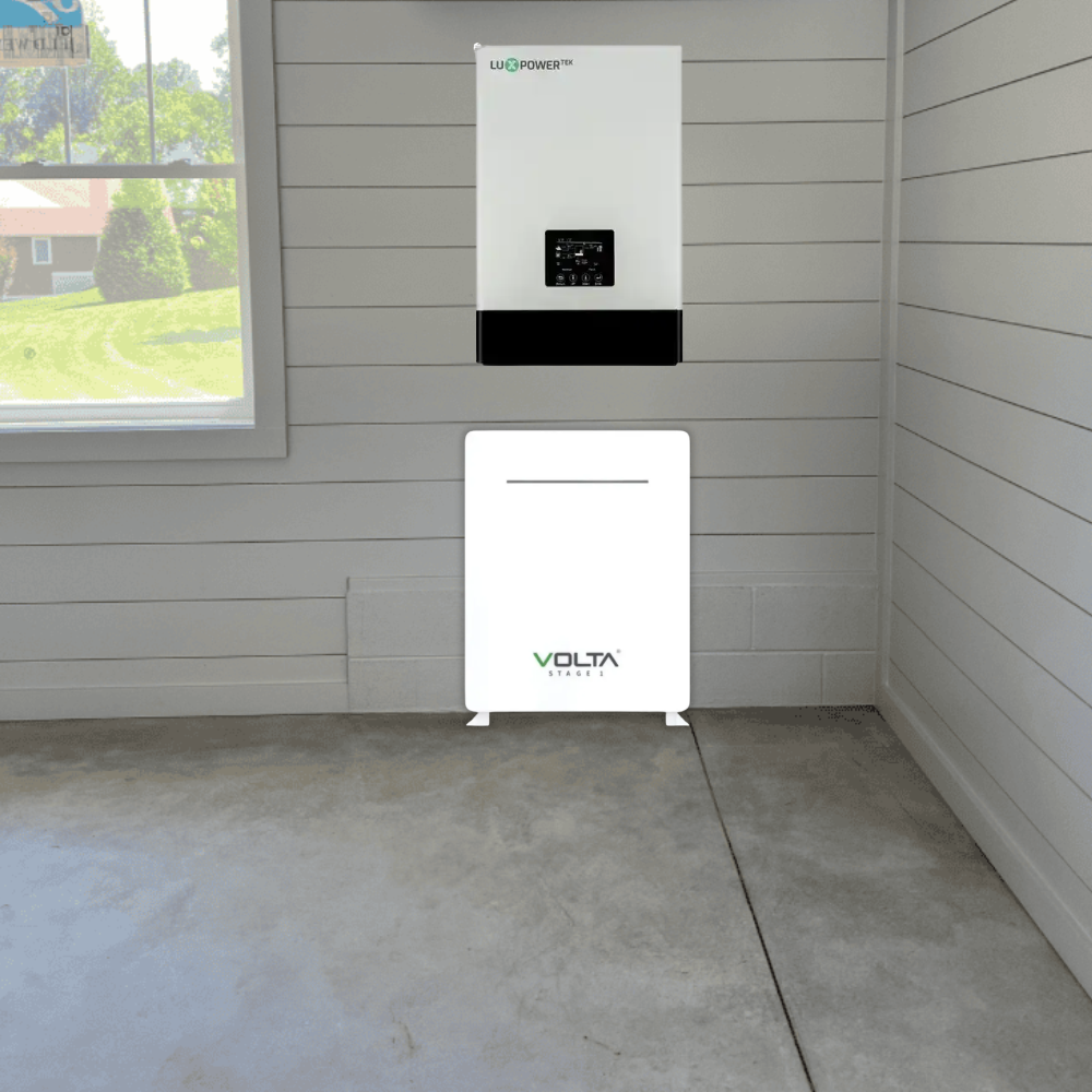 Whitehouse Lighting And Electrical Luxpower SNA6000 Hybrid Inverter With Volta 5.12KW Lithium Battery (New Gen)  Volta