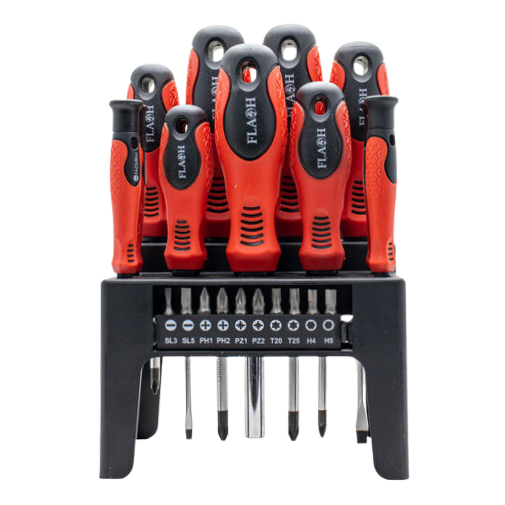 Whitehouse Lighting And Electrical Flash 21 Piece Screwdriver & Bit Set  Flash™