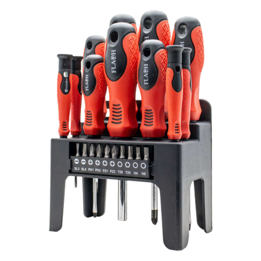 Whitehouse Lighting And Electrical Flash 21 Piece Screwdriver & Bit Set  Flash™