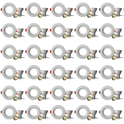 Whitehouse Lighting And Electrical Flash 30 Piece 3W 3-in-1 Downlight Kit 6000K  Flash™