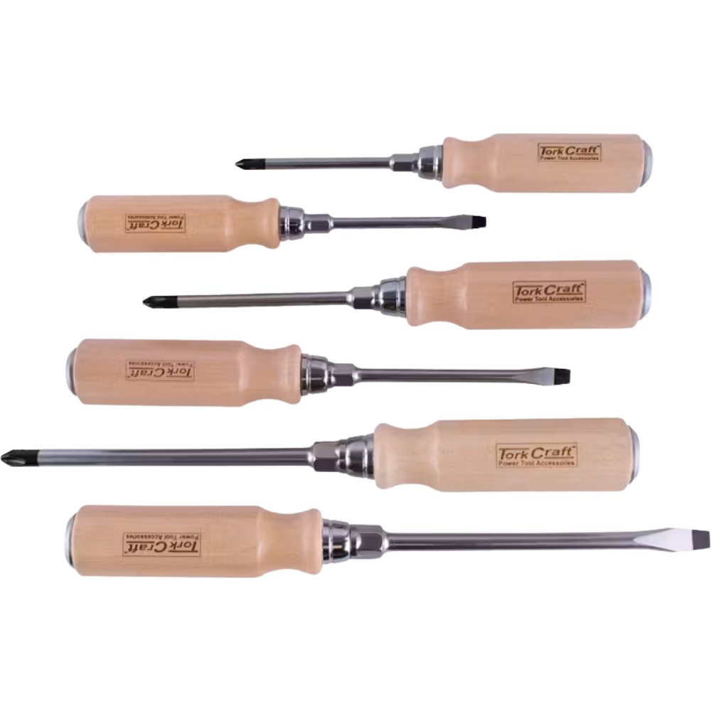 Whitehouse Lighting And Electrical Tork Craft 6 Piece Screwdriver Set  Whitehouse Lighting And Electrical