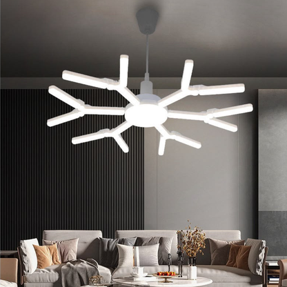 Whitehouse Lighting And Electrical Snowflake 100W LED Hex Light E27 6000K  Whitehouse Lighting And Electrical