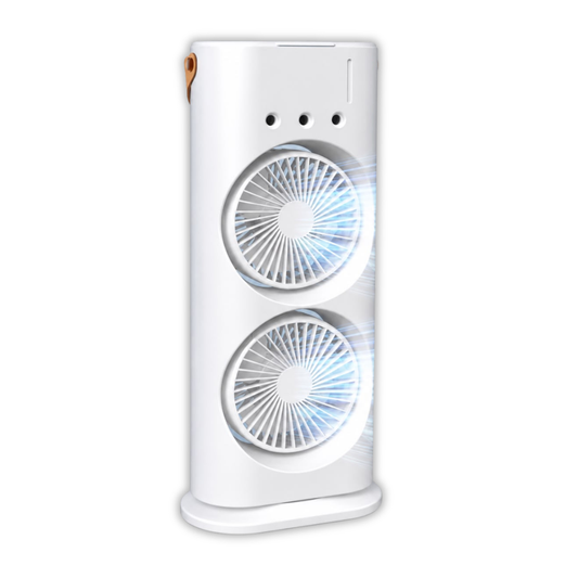 WHL&E 10W Double Ended Spray Fan product image on white background