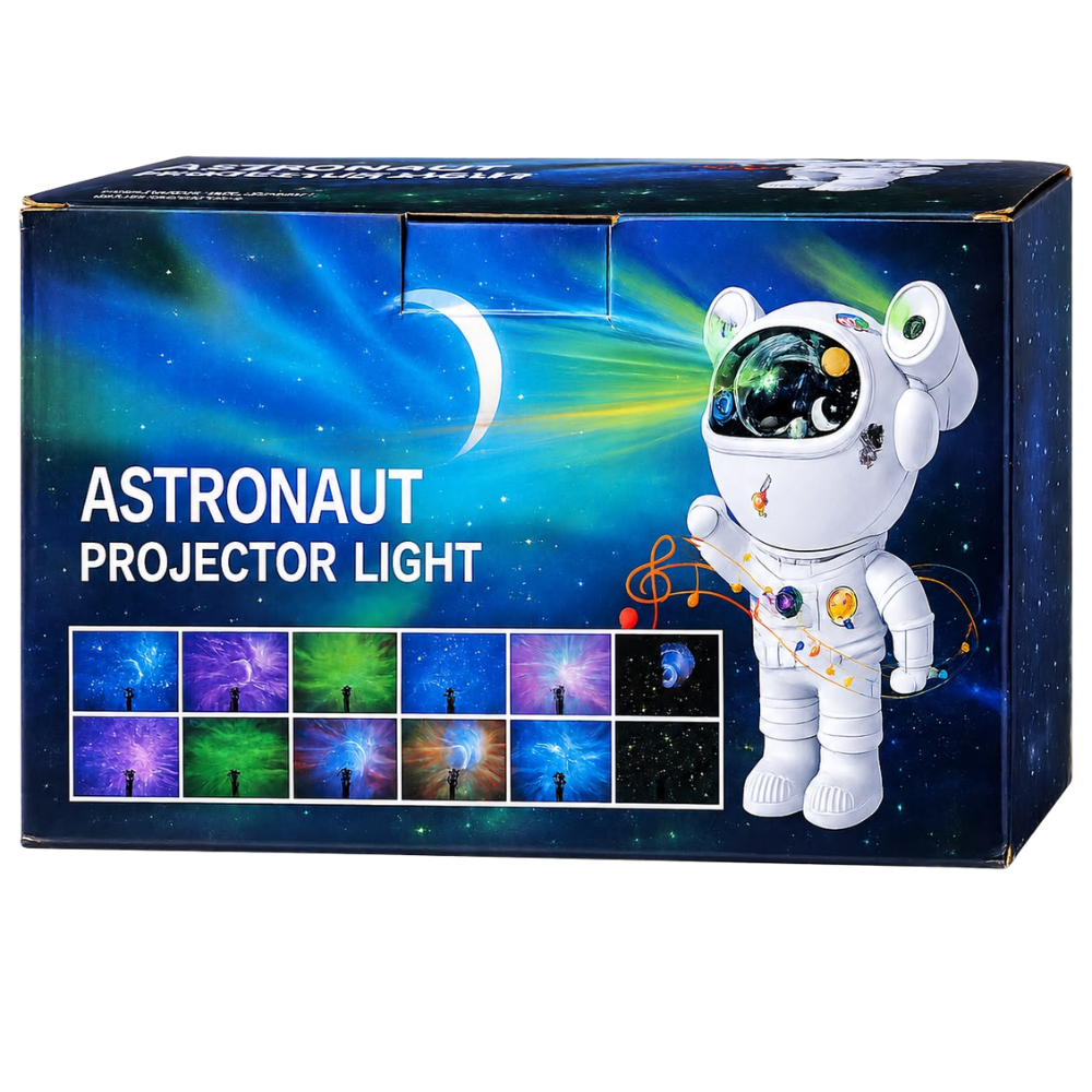 WHL&E Light Speaker White Astronaut Projector alternate product view