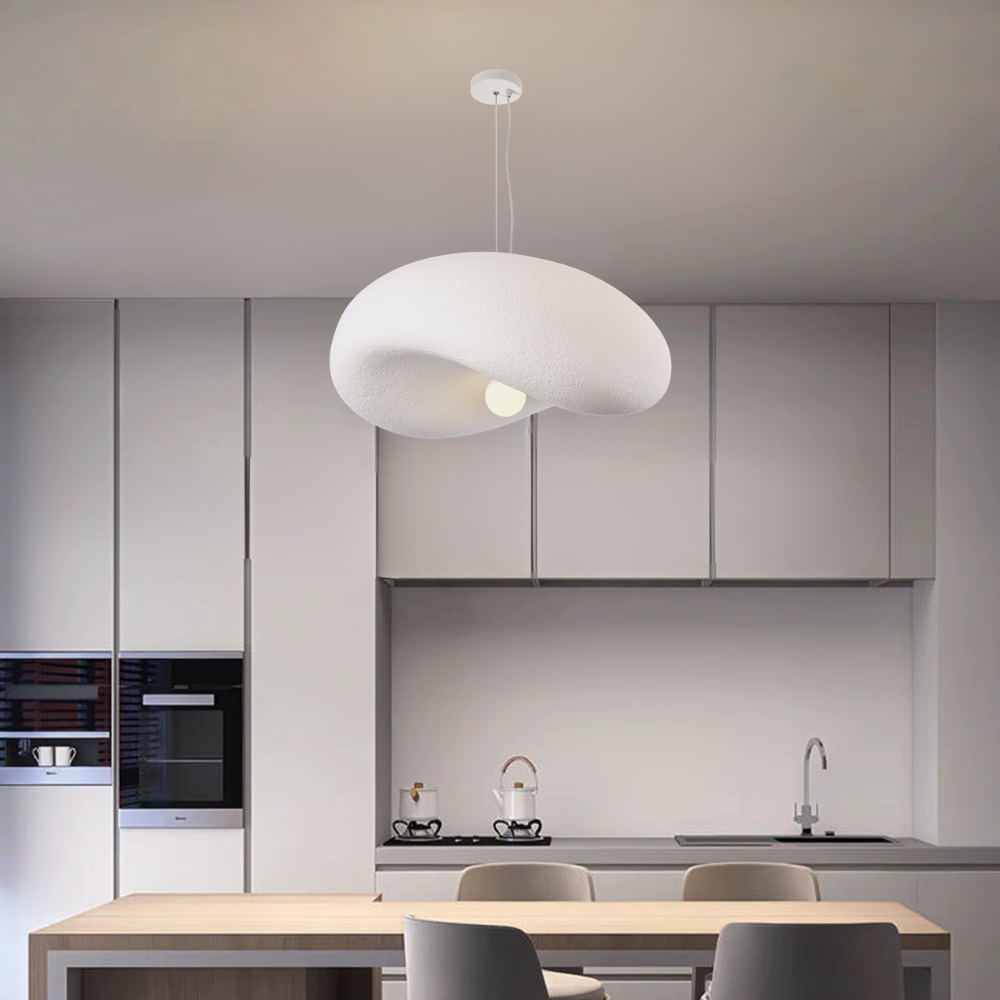Brightstar PEN035 Metal And Foam White Pendant Light alternate product view