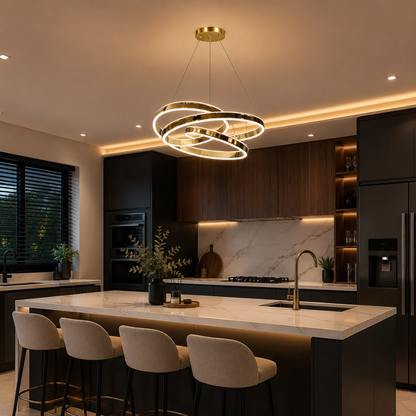 Whitehouse Lighting And Electrical CNGR 07894 Gold LED Pendant  CNGR