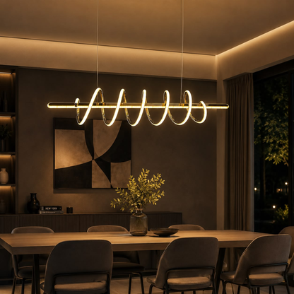 Whitehouse Lighting And Electrical CNGR 07917 Gold LED Pendant CCT  CNGR