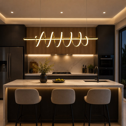 Whitehouse Lighting And Electrical CNGR 07917 Gold LED Pendant CCT  CNGR
