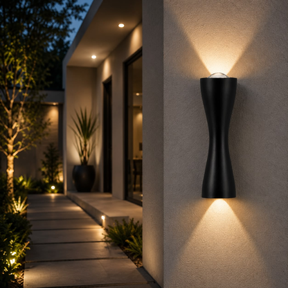 Whitehouse Lighting And Electrical CNGR 10321 3W 6500K Black Outdoor Wall Lamp  CNGR