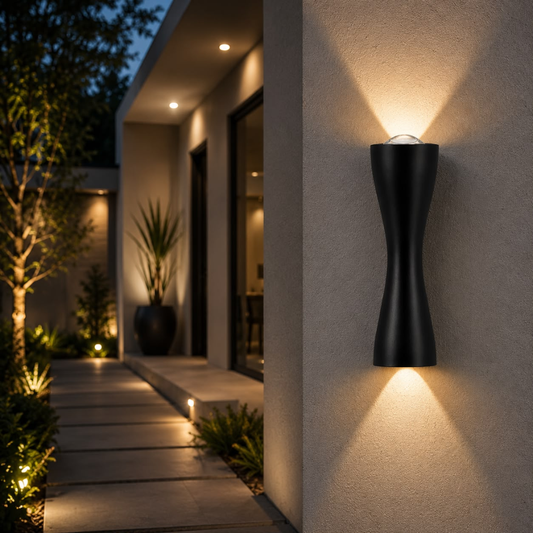 Whitehouse Lighting And Electrical CNGR 10321 3W 6500K Black Outdoor Wall Lamp  CNGR